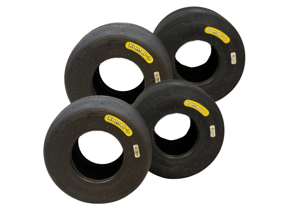 Kart tyres Komet slick K3M set
