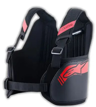 Alpinestars Bionic ribprotector rood kids