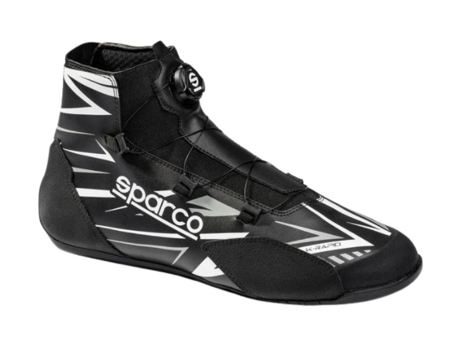 Sparco kartschoenen K-Rapid zwart/wit