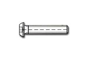 Convex head bolt 8x35