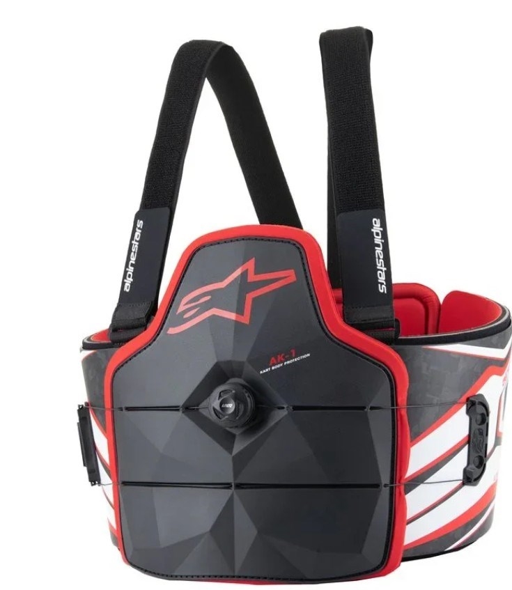 Alpinestars ak 1 kart bodyprotector fia gekeurd XXS/XS